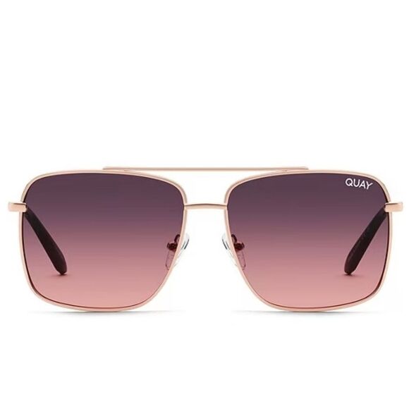 Quay Australia Hot Take 51MM Gradient Aviator Sunglasses - Picture 2 of 11